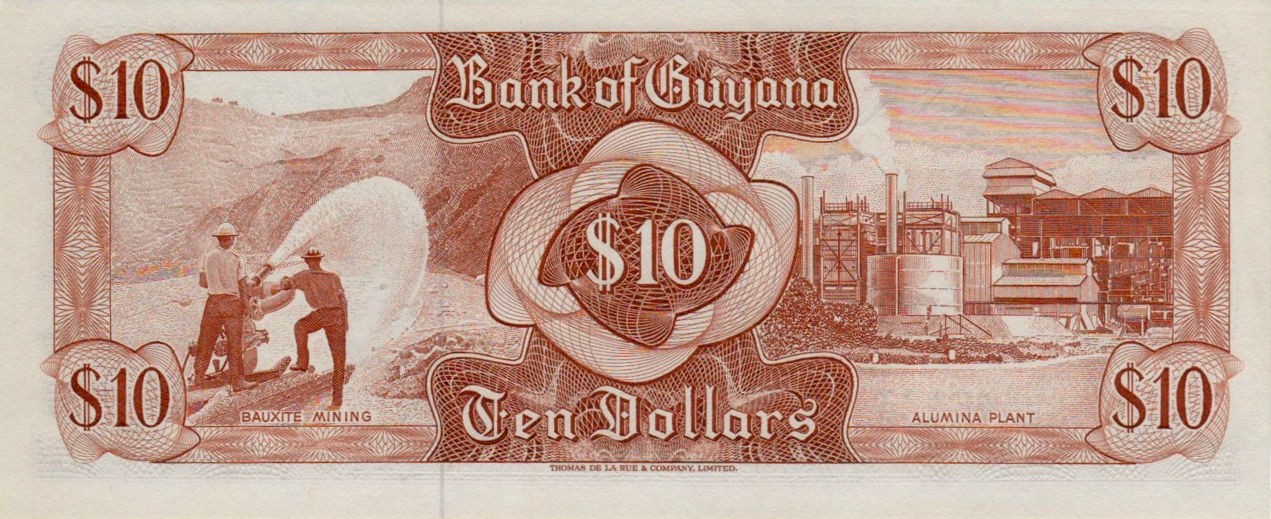 Guyana 10 1966 UNC P-23/d